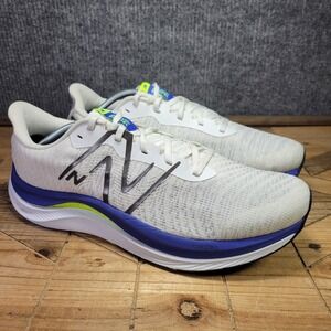 New Balance FuelCell Propel v4 Mens Size 12 D White Blue Athletic Running Shoes